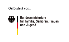 Logo Bundesministerium fÃ¼r Familie, Senioren, Frauen und Jugend